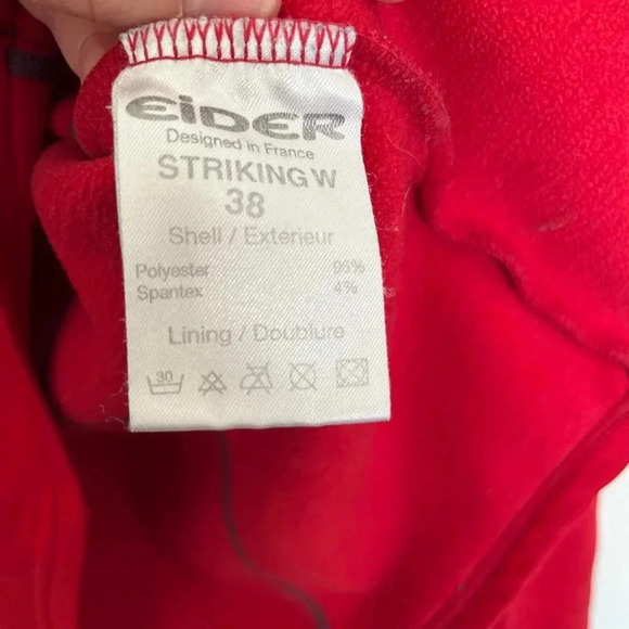 Eider red sweater size 38 (small) - Picture 5 of 6